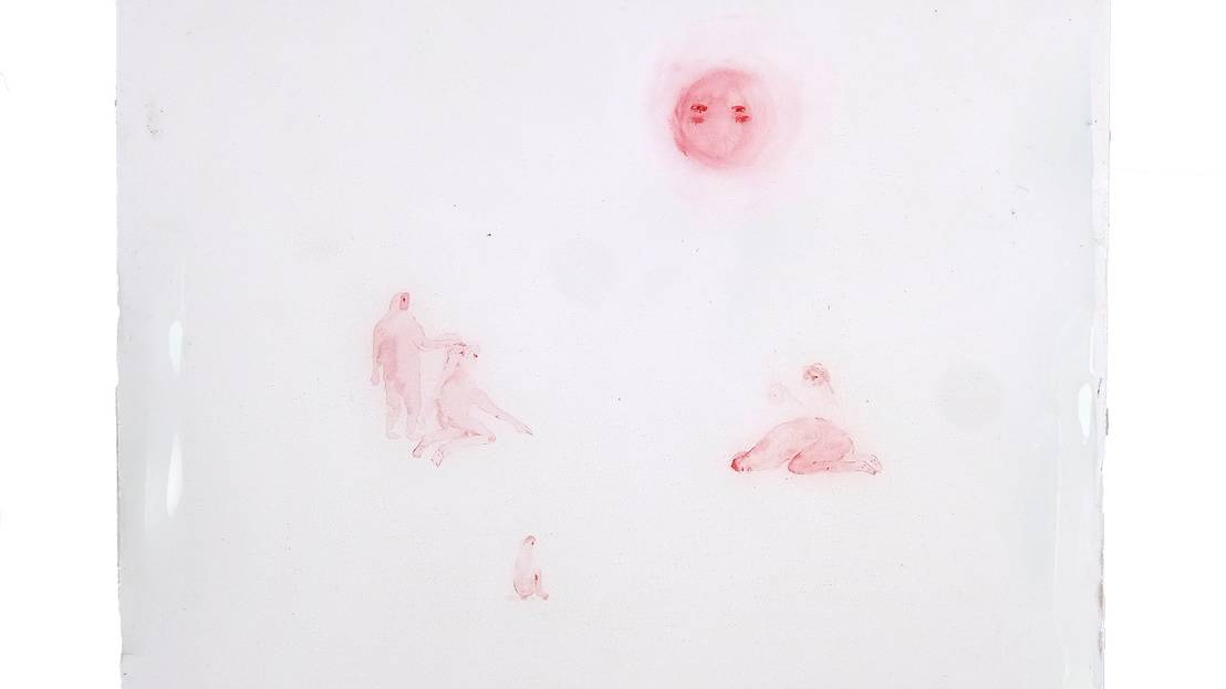 Fotografie eines Werks aus der Ausstellung