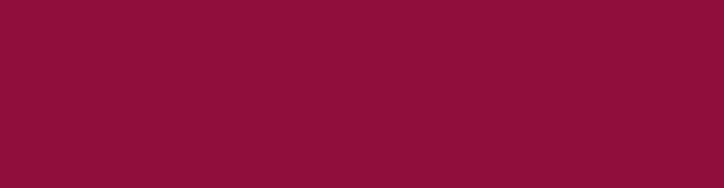 Ein rotes Banner.