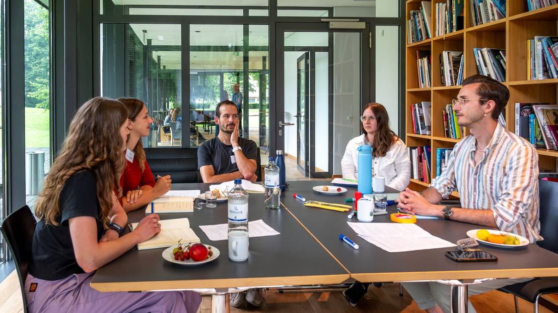 Der 2. Jahrgang des WissKomm-Kollegs beim Workshop